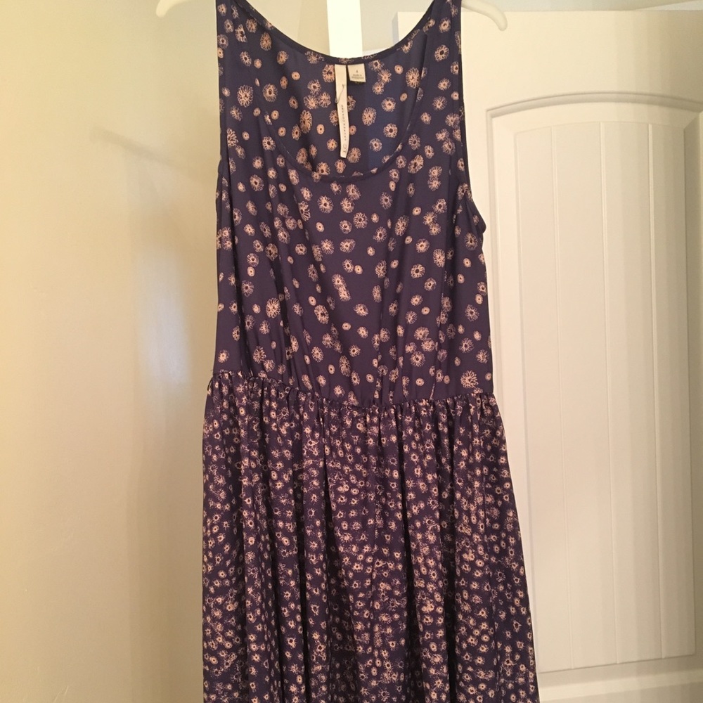 Lauren Conrad floral high-low dress